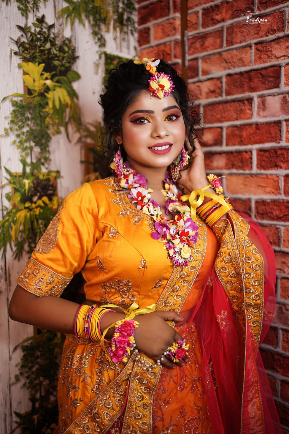 Haldi Makeup