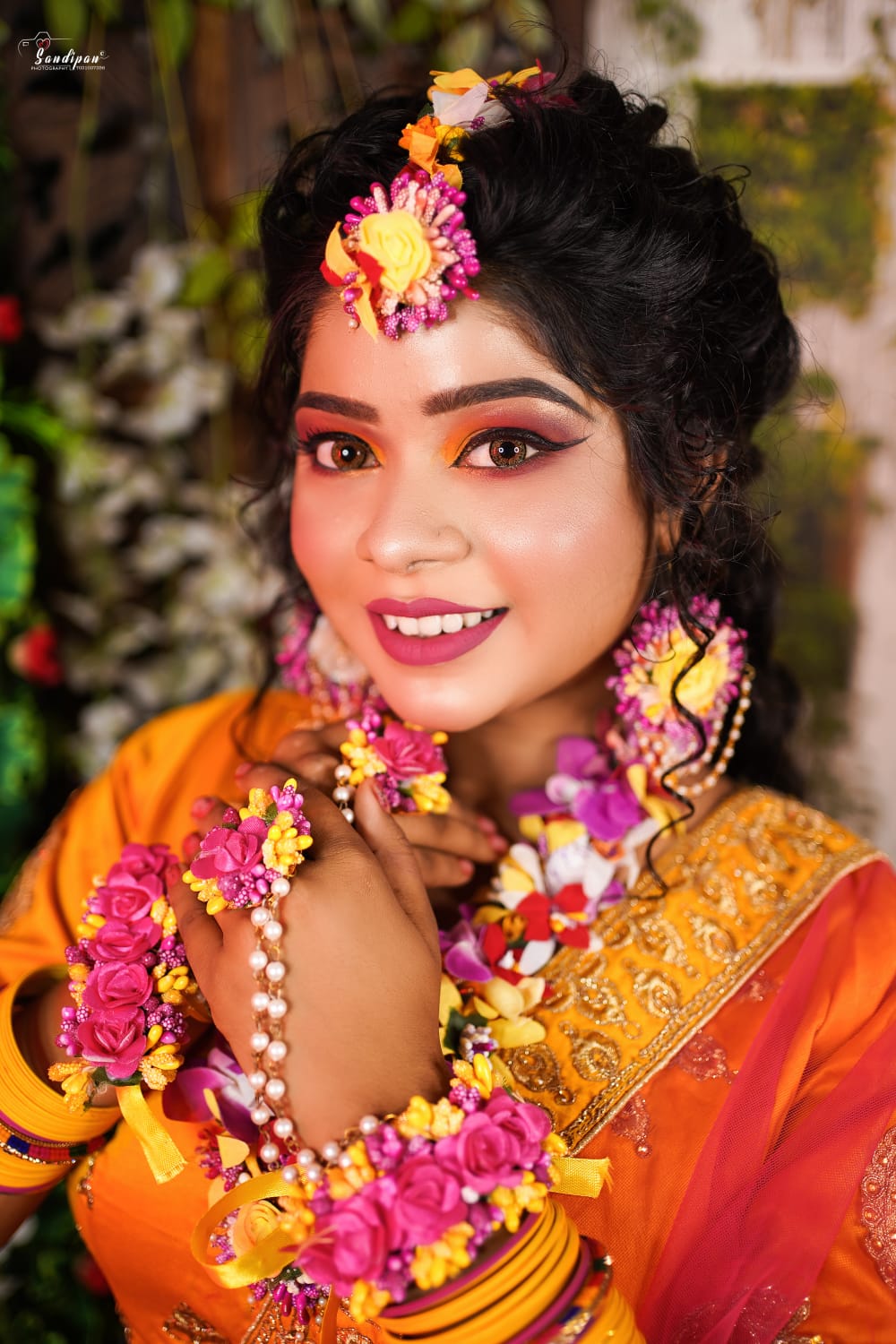 Haldi Makeup