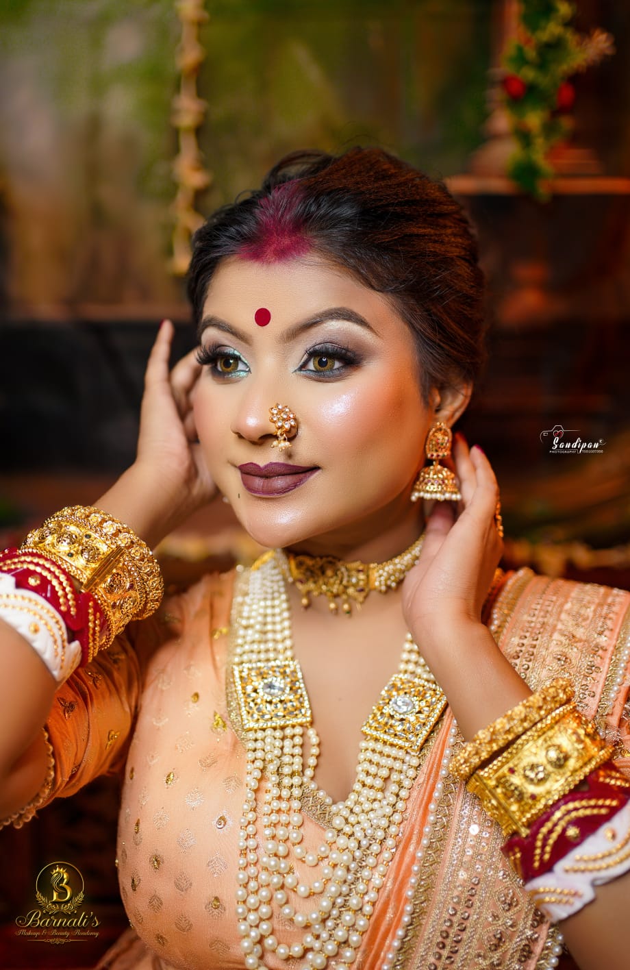 Non Bengali Bridal Makeup