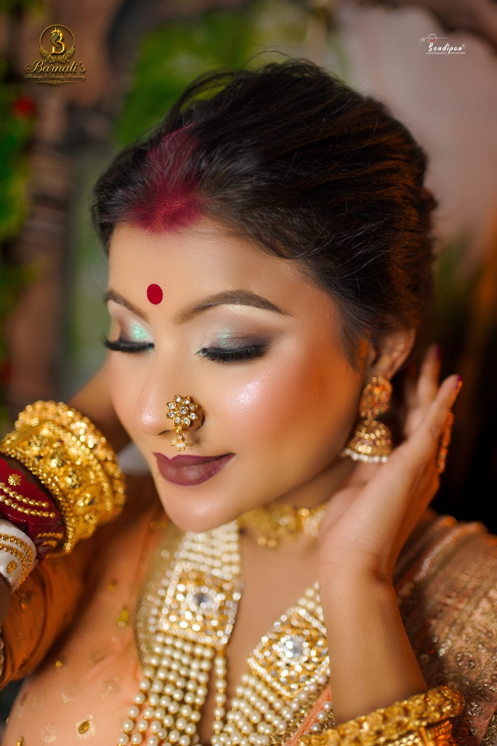 Non Bengali Bridal Makeup