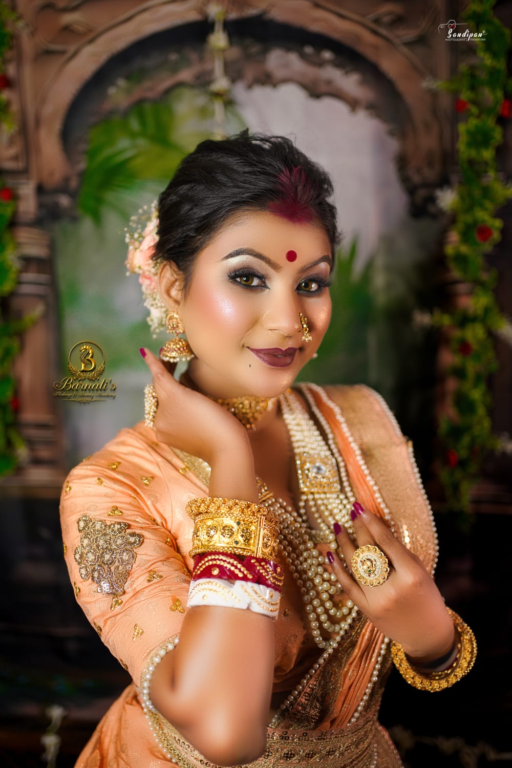 Non Bengali Bridal Makeup